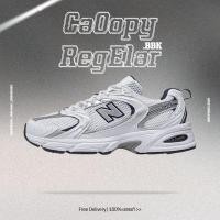 ราคา New Balance 530 White Silver Navy Sneakers Unisex 'White Silver' MR530SG ของแท้100 (28719429576)