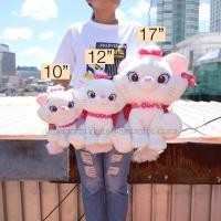 ราคา ตุ๊กตา Marie แมวมารี Polkadot 10/12/17นิ้ว แมว มารี Aristocats (319647833)