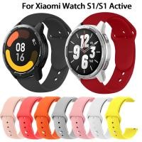 ราคา สาย xiaomi watch s1 active สายนาฬิกาข้อมือซิลิโคน แบบเปลี่ยน สําหรับ Xiaomi Watch S1 S1 Active Smart Watch (14688102011)