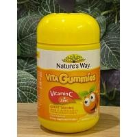 ราคา วิตามินซีกัมมี่ เด็ก+ผู้ใหญ่ Nature’s way vita gummies vitamin C + Zinc ขนาด 60กัมมี่ (41325689997)