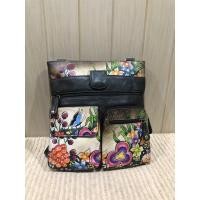 ราคา กระเป๋าสะพายหนังเพ้นท์ลาย แบรนด์ Vera Pelle (4270560441)