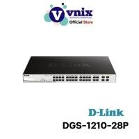 ราคา DGS-1210-28P สวิตซ์ D-Link 24-port UTP 802.3af PoE & 802.3at PoE+ By Vnix Group (19890544073)