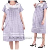 ราคา ชุดคลุมท้อง ชุดคลุมท้องใส่ทํางานให้นมบุตร 1738 สีฟ้า (41805807274)