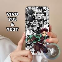 ราคา CC12/ เคสนิ่มยางยืดหยุ่นสําหรับ Vivo Y03 และ Vivo Y03T/demon slayer อะนิเมะตัวอักษร Motif/Vivo Y03 กรณี/Vivo Y03 โทรศัพท์มือถือ/Vivo Y03 ซิลิโคน/Vivo Y03 ปลอก/Vivo Y03 softcase (29681970554)