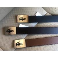 ราคา 43542 Lacoste เข็มขัดหนังวัวแท้ หัวเข็มขัด สําหรับผู้ชาย 32 36 (24172781121)