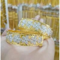 ราคา #กำไลลายดอกไม้สองกษัตริย์ (25029764825)