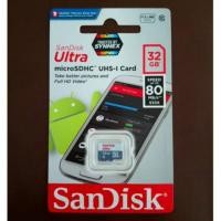 ราคา Sandisk MicroSDHC UHS-I Class10 32GB (762627077)