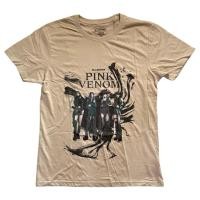 ราคา เสื้อวง BLACKPINK T-SHIRT ลาย PINK VENOM OIL STROKE (SAND) ลิขสิทธิ์แท้ UK (18593655150)