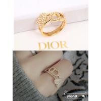 ราคา ของแท้ 100% ของแท้ใหม่ DIOR CD + หัวใจฝังแหวนแฟชั่นมุก (20384856335)