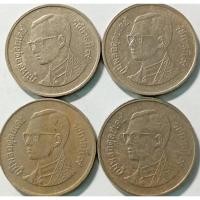 ราคา เหรียญ 1 บาท 2550 วัดพระแก้ว สภาพผ่านใช้งาน (1 ชุด ชุดละ 4 เหรียญ) (41407861659)