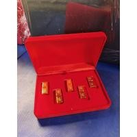 ราคา กล่องใส่ทองแท่ง 1 สลึง - 1บาท ขนาด5ช่อง (25928796129)