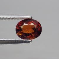 ราคา พลอย โกเมน สีส้ม แดง สเปสซาไทท์ การ์เน็ต ธรรมชาติ แท้ ( Unheated Natural Spessartite Garnet ) หนัก 1.01 กะรัต (16496632281)
