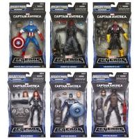 ราคา MARVEL LEGENDS CAPTAIN AMERICA WINTER SOLDIER : BAF. MANDROID ครบชุด 6 กล่อง สุดยอดหายาก ของแท้ 100% (4340691996)