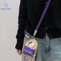 ราคา Teeny-weeny Sanrio กระเป๋าใส่เหรียญ Cross-body เชือกโทรศัพท์มือถือกรณีเก็บแขวนคอกล้อง CCD Key Anti-lost Lanyard tw (40317040653)
