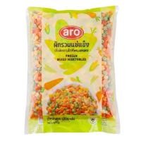 ราคา เอโร่ ผักรวมแช่แข็ง 1 กก. ส่งแบบ express delivery (40614806962)