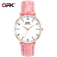 ราคา นาฬิกาสำหรับสาวผู้หญิงกันน้ำหนังนุ่ม OPK Casual Luminous นา (28305694937)