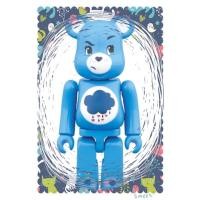 ราคา (ของแท้ของสะสมหายาก) BE@RBRICK 2017 Care Bears 100% Grumpy Bear (bearbrick) (26654908554)