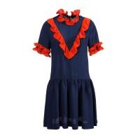 ราคา [ส่งฟรี] Senada SS2017 Ruffle Collar Dress (3887630391)