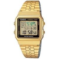 ราคา CASIO รุ่น A500WGA-1D DATABANK World time Lady Watch (1514482674)