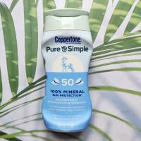 ราคา 80% OFF ราคา Sale!!! (Coppertone®) Pure & Simple Mineral Sun Protection Zinc Oxide Sunscreen Lotion SPF50,177m (18500571322)