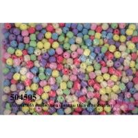 ราคา ลูกปัดพลาสติก คละสีพาสเทล เม็ดมะยม 11มิล (1ถุง/450กรัม) (14654610526)