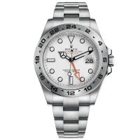 ราคา Rolex Rolex Explorer Type Dual Time Zone Steel Automatic Mechanical Watch รุ่นผู้ชาย216570จานขาว เยี่ยมชมสอง (28993044640)