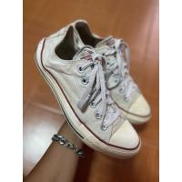 ราคา Converse All Star สีขาว ไซร้ 39/24.5 มือสองของแท้ (44116418955)