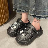 ราคา Luckkyshoesรองเท้าแตะผู้หญิง เสริมส้นนิดๆเสริมความสูงให้ดูปังใส่ได้ทุกโอกาสทุกเทศกาลมี3 สีให้เลือกเลยน้าชอบสีไหนกดเลยยยย (24258565333)