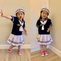 ราคา ชุดทหารเรือหญิง ชุดอาชีพเด็ก ชุดกะลาสีทหารเรือ หญิงสุดน่ารัก ชุดกะลาสีเรือเด็กหญิง (2654799533)