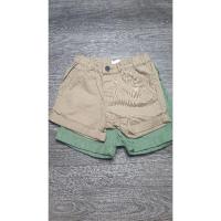 ราคา ชุดกางเกงขาสั้นเด็กผ้าฝ้าย HM H&M auth 2 ชิ้น (42858836016)