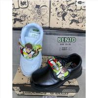 ราคา รองเท้านักเรียน ADDA รองเท้าเด็กนักเรียนอนุบาล Ben10 เบนเท็น สีดำ/ขาว รุ่นใหม่ปี 2025 size 25-33 จัดส่งไว1-2วัน (29027254709)