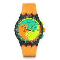 ราคา Swatch นาฬิกาผู้ชาย SWATCH NEON SIGNAL FLAG รุ่น SUSB422 (42972378729)