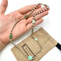 ราคา Gucci Necklace *กรุณาทักแชทเพื่อเช็คสต็อคก่อนกดสั่งนะคะ* (25243125456)