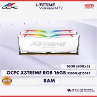 ราคา OCPC X3TREME RGB 16GB (8X2) 3200MHZ DDR4 RAM - สีขาว (26542037558)