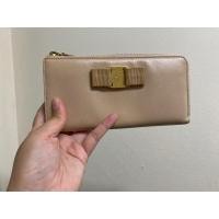 ราคา กระเป๋าสตางค์ใบยาว Salvatore Ferragamo สีนู้ด รับประกันงานแท้ 100% งานหลุดจำนำในไทย ไม่แท้ยินดีคืนเงิน 3 เท่า (23786347121)