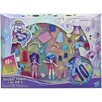 ราคา My Little Pony Equestria Girls Fashion Squad Twilight Sparkle and DJ Pon-3 Doll & Accessories 2-Pack ตุ๊กตาโพนี่คน (6423713512)