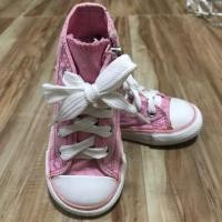 ราคา รองเท้าผ้าใบเด็ก รองเท้าผ้าใบแบรนด์แท้มือสอง converse all star แบบหุ้มข้อ (1727848057)