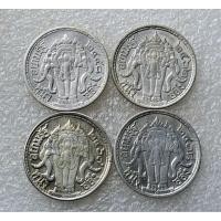 ราคา เหรียญเงิน 1สลึง ร.6 จำนวน 4เหรียญ พ.ศ.2458-2462-2567-2468 สภาพสวยมาก ผิวสวย (24989874704)