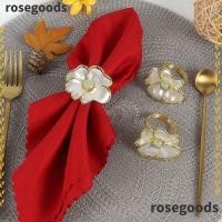 ราคา ROSEGOODS 6 ชิ้นแหวนผ้าเช็ดปากรูปดอกไม้, 2.3 ทอง, ดอกไม้สีขาวผู้ถือแหวนผ้าเช็ดปาก, แฟชั่นดอกไม้อะคริลิคพนมเปญดอกไม้ปุ่มผ้าเช็ดปากผ้าเช็ดปาก (41211311669)