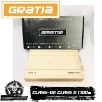 ราคา AMP เพาเวอร์แอมป์ แอมป์ติดรถยนต์ เครื่องเสียงรถยนต์ เพาเวอร์แอมป์ติดรถยนต์ CLASS D 1700w GRATIA รุ่น CLASS-D2 ขับกระจาย (9479541831)