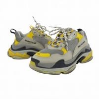 ราคา Balenciaga Triple S รองเท้าผ้าใบ 41 27 ซม. สีเหลือง สีเทา ส่งตรงจากญี่ปุ่น มือสอง (22390028150)