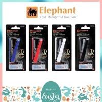 ราคา เครื่องเย็บกระดาษ ที่เย็บกระดาษ แถมลวดเย็บกระดาษ รุ่น HS-10A/Y2 ตราช้าง Elephant แม็กเย็บกระดาษ (15037089722)