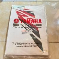 ราคา MERAH Original yamaha R15 2015 สติ๊กเกอร์ปีกซ้ายสีแดงและสีขาวแถบ YGP 2PK-F8398-10 (41517426978)