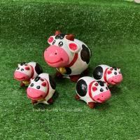 ราคา ตุ๊กตาจัดสวน ตุ๊กตารูปสัตว์ ตุ๊กตาสัตว์ครอบครัว วัสดุปูนปั้น (27957296576)