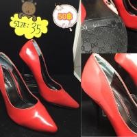 ราคา มีตำหนิรองเท้าส้นสูงมือ2 ไซต์35 (820202677)
