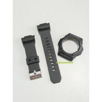 ราคา กรอบสายg-shockของแท้รุ่นga-150/ga-300สีดำด้าน(แถมตะขอ) (2117749055)