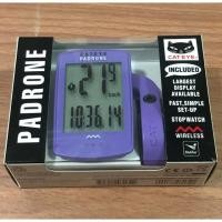 ราคา ไมล์จักรยานไร้สาย Cateye PADRONE พร้อม Barfly สีม่วง (3642603273)