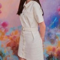 ราคา 490จาก2,890 งดต่อ ALAND เสื้อเชิ้ต NASTYFANCY รุ่น COLLAR SHIRT BUTTON ONE-PIECE (14348729265)