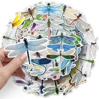 ราคา [50 ชิ้น] สติ๊กเกอร์ DECO | สติ๊กเกอร์ DIY | AESTTHETIC JOURNAL [DS-332] DRAGONFLY สติ๊กเกอร์แอนิเมชั่นตัวการ์ตูนกระเป๋าเดินทาง, HP Laptop Tumbler Computer (42924118886)