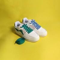 ราคา ☾✕สกายไลน์สีขาว, สีเขียว, สีขาว, สีฟ้า, สีขาวและสีม่วงเลเซอร์ Air Force One รองเท้าสีขาวขนาดเล็กรองเท้าผ้าใบตะขอหักถอดรห (18292943328)